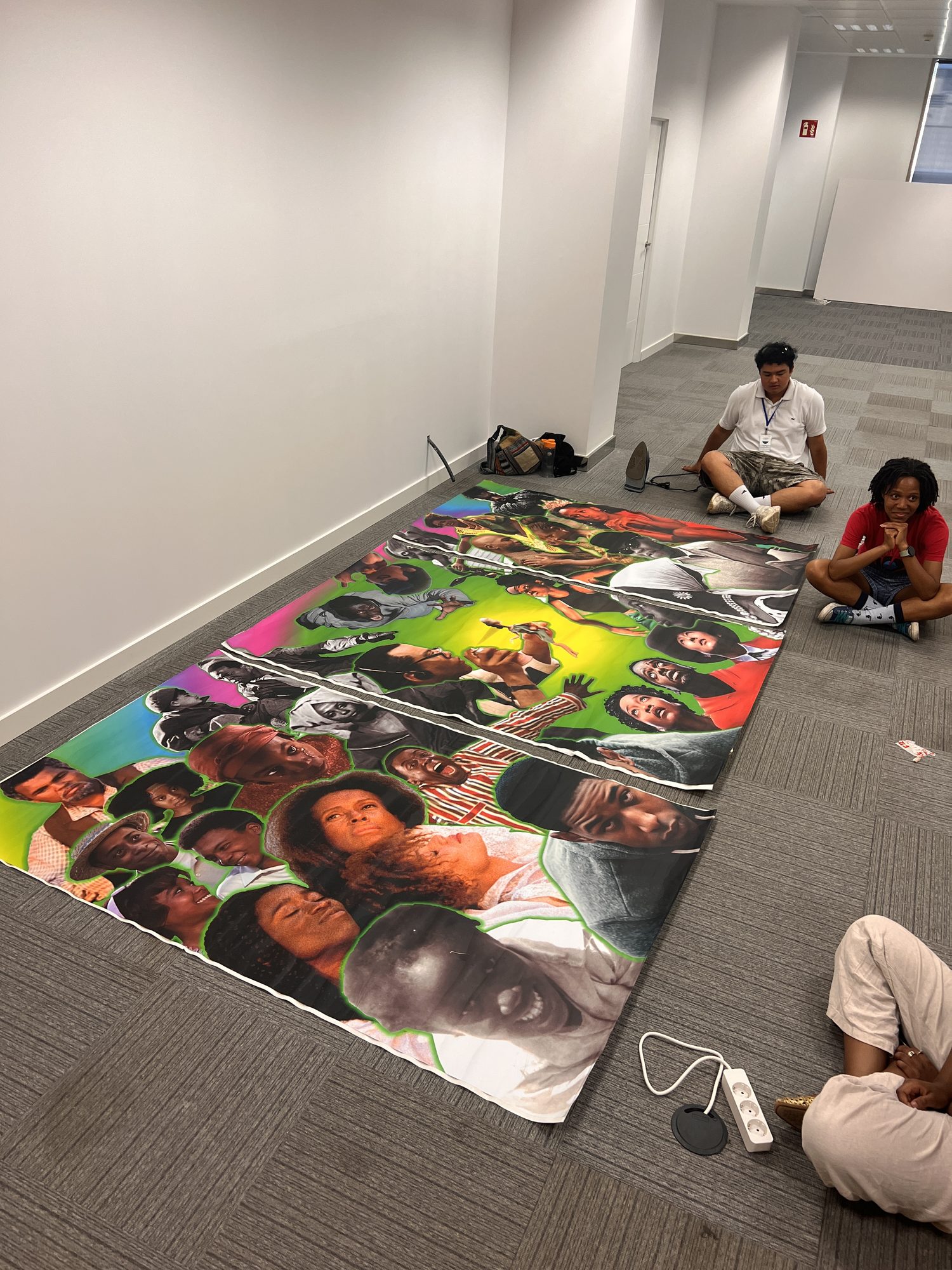 Laying out prints, Palma