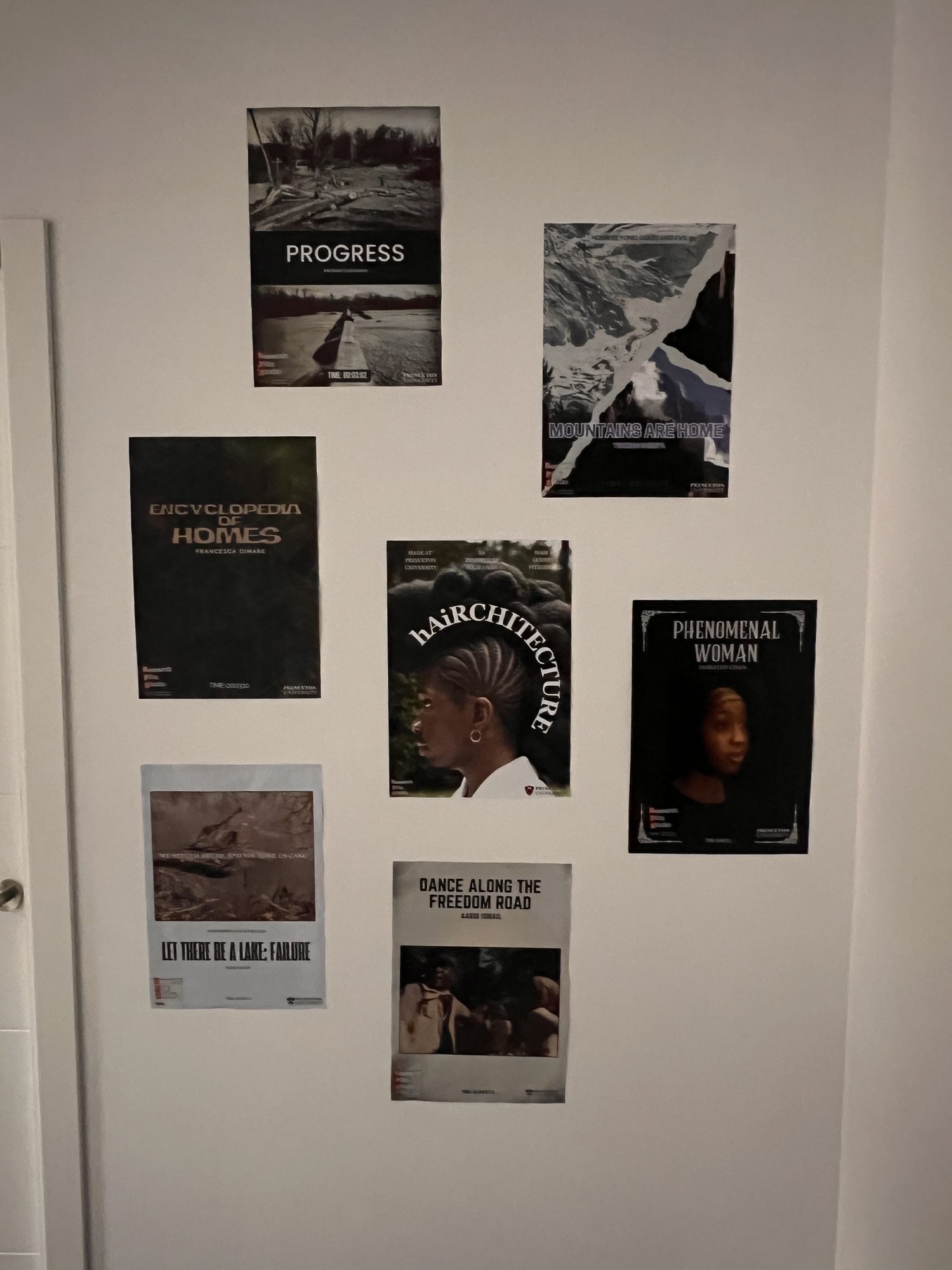 Film posters from the studio